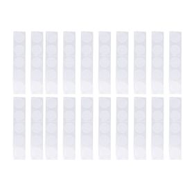 50Pcs 13.56MHz NFC RFID Sticker Tag 504 Byte Repeatable Written High Frequency IC UID Label 25mm 1in Diameter