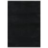 Shaggy Rug Black 7'x9' Polyester