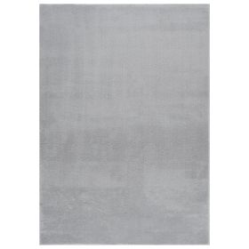 Shaggy Rug Gray 7'x9' Polyester