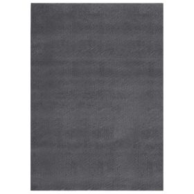 Shaggy Rug Anthracite 7'x9' Polyester