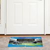 [Personalization Only] Official NFL Panthers - 20" x 32" Personalized Washable Rug