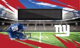 [Personalization Only] Official NFL Giants - 36" x 62" Personalized Washable Rug