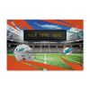 [Personalization Only] Official NFL Dolphins - 20" x 32" Personalized Washable Rug
