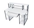 Amiel Desk; White & Black YF