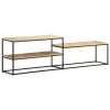 TV Stand 70.9"x11.8"x19.7" Rough Mango Wood