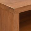 TV Stand 35.4"x11.8"x15.7" Solid Wood Teak