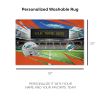 [Personalization Only] Official NFL Dolphins - 20" x 32" Personalized Washable Rug