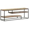 TV Stand 51.2"x11.8"x17.7" Solid Wood Reclaimed