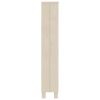 CD Cabinet HAMAR Honey Brown 17.7"x7.1"x39.4" Solid Wood Pine