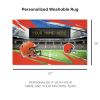 [Personalization Only] Official NFL Browns - 36" x 62" Personalized Washable Rug