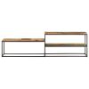 TV Stand 70.9"x11.8"x19.7" Solid Wood Reclaimed