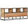 TV Stand 43.3"x11.8"x17.7" Rough Mango Wood