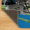 [Personalization Only] Official NFL Panthers - 20" x 32" Personalized Washable Rug